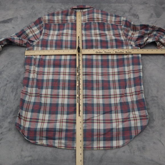 Ralph Lauren Shirt Mens XL Multicolor Plaid Button Up Long Sleeve Collared Top - Picture 4 of 16